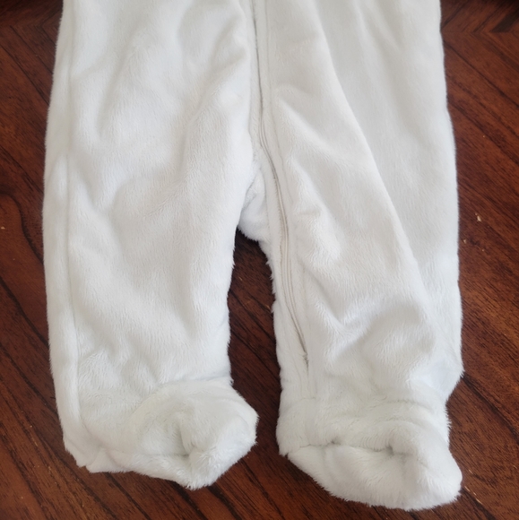 Carter's One Piece Jumpsuit Size 3 Months White & Tan NWOT - Picture 7 of 7